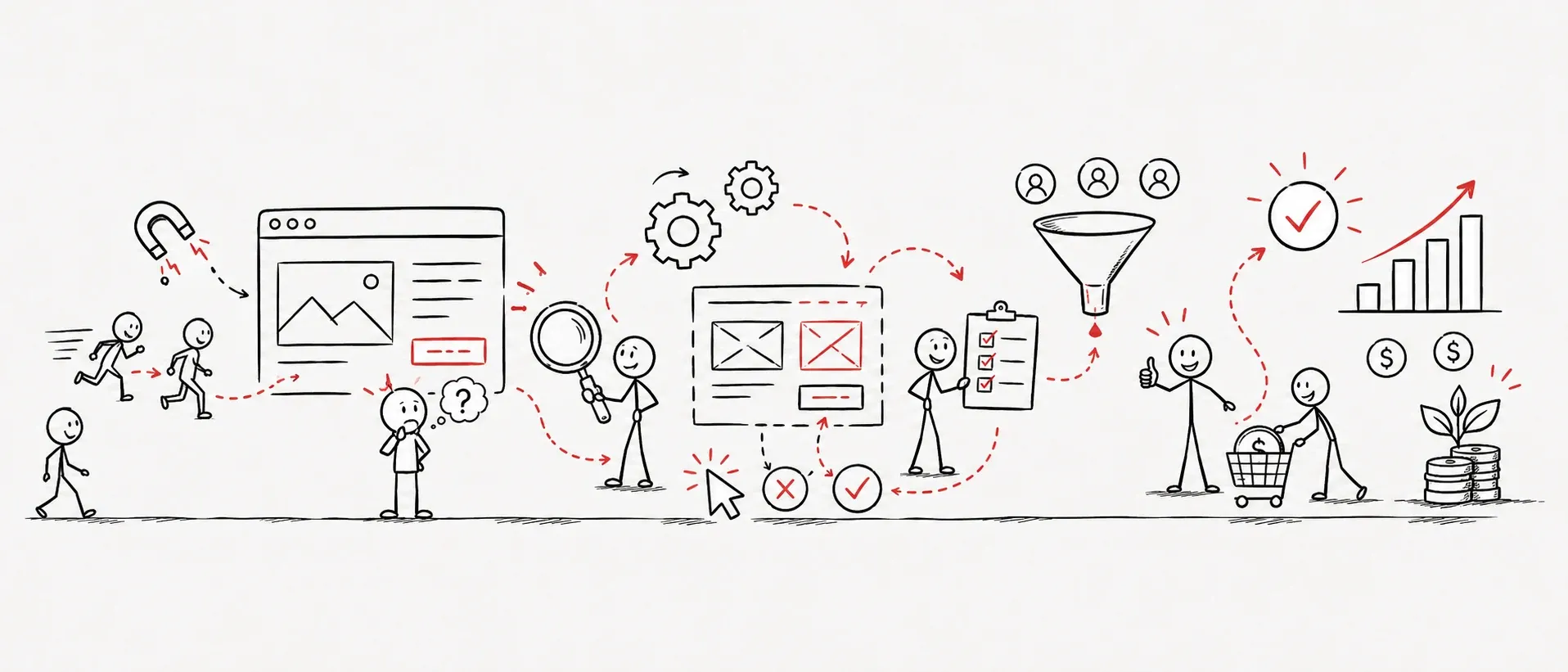 Website conversion optimization